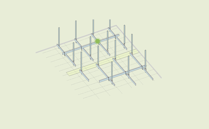 06-1. Install in 2000~3000 space with clip.