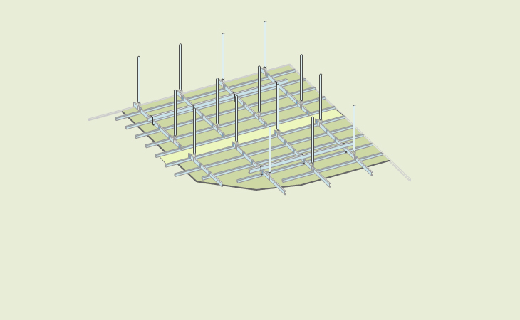 08. Install gypsum board shifting board.