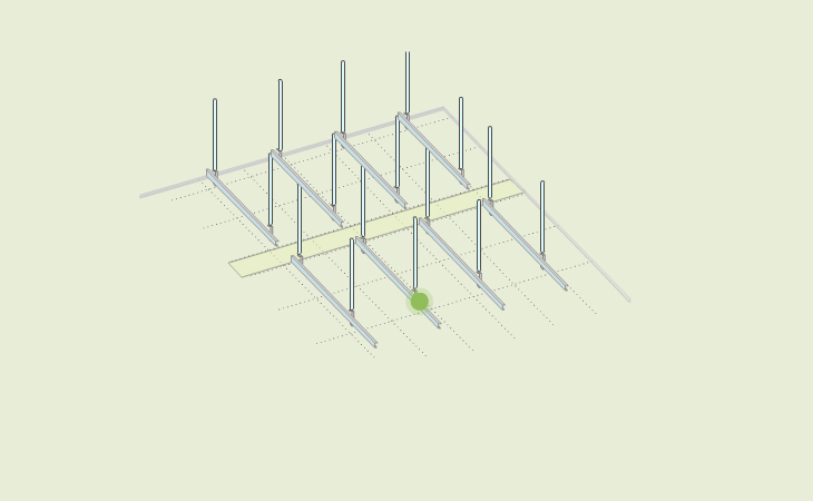 05. Install carrying channel.