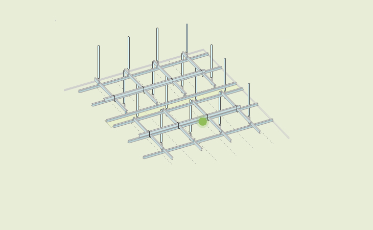 * Install in 2000~3000 space with clip.